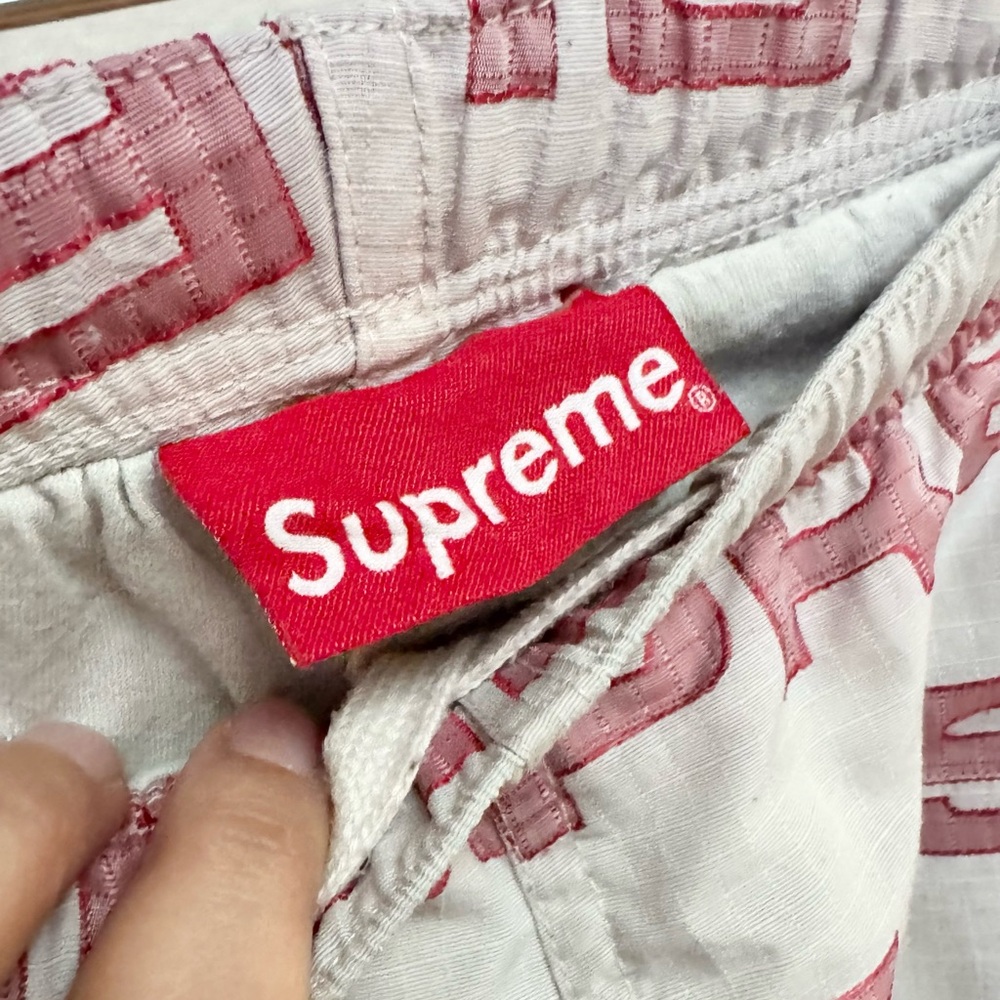 Supreme Logo Ripstop Track Pant - Picture 12 of 16